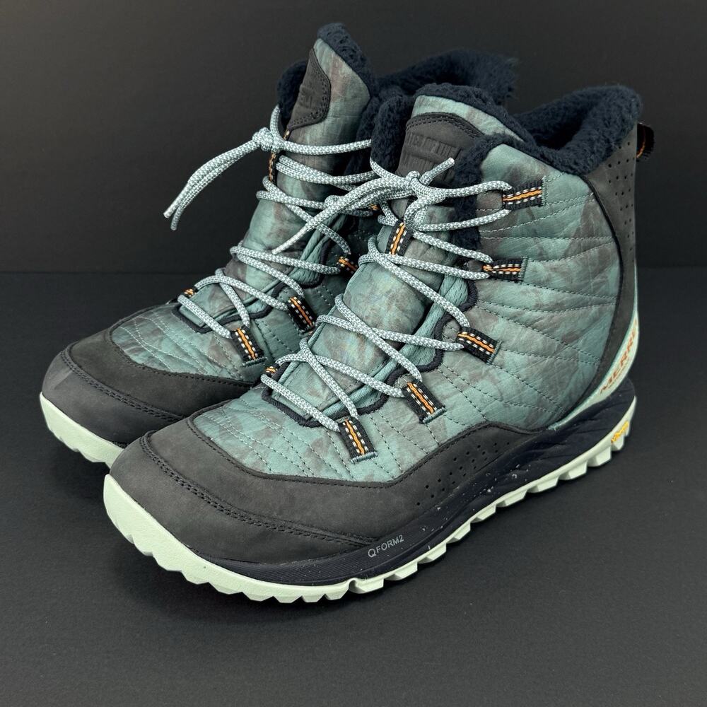 Merrell Antora Arctic Cobalt Women’s 11 Waterproof Winter Snow Boots Comfort